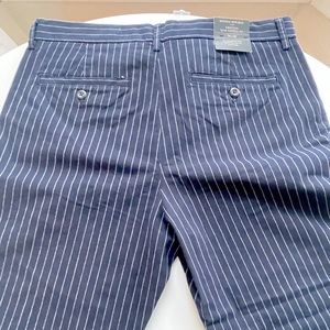 Men's Banana Republic Grayson Slim Tapered Fit Pants 34 x 32 Ankle Lengt…